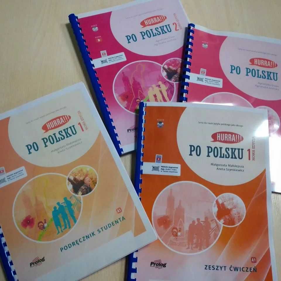 Hurra po Polsku - 1, 2, 3 - комплекти, польська мова