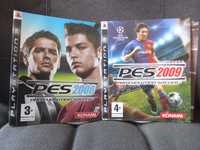 3 jogos Playstation 3, PES (2008, 2009 e 2018) sem caixa