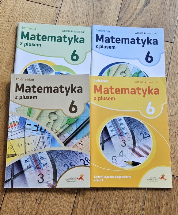 Matematyka z plusem 4szt. zbiór zadań , ćwiczenia