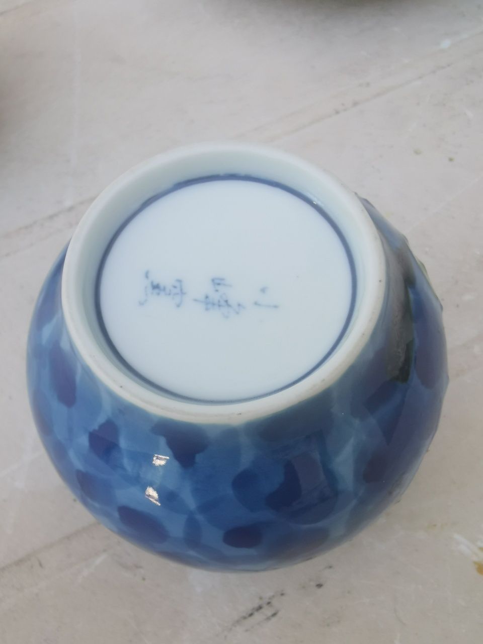 Conjunto de chá pintado à mão