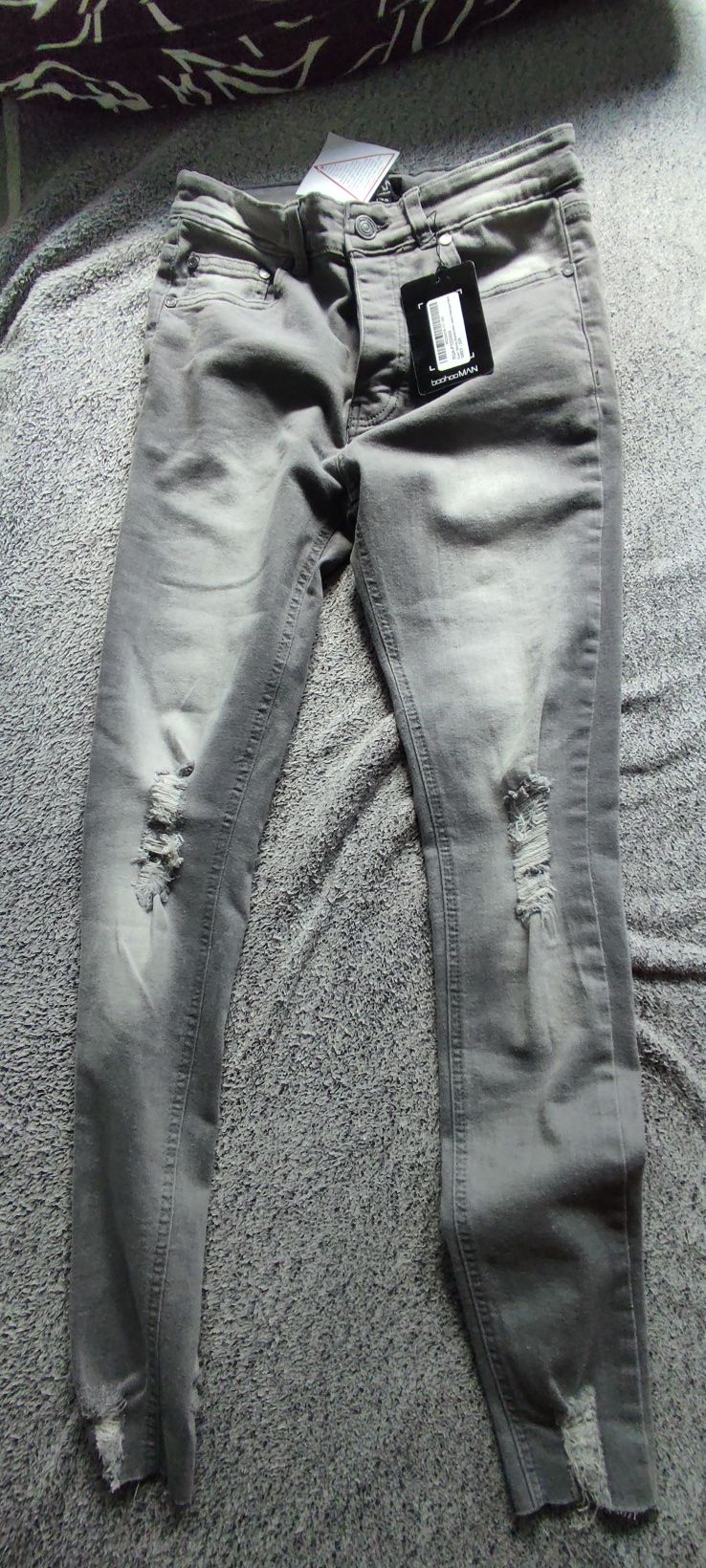 Nowe Boohoo Man spodnie jeansowe męskie M