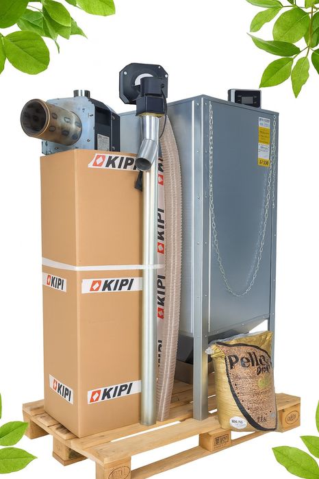 Kipi palnik w zestawie z zasobnikiem i sterownik Modernizacja 26kw