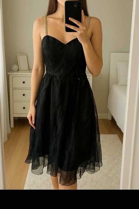 Elegancka sukienka midi