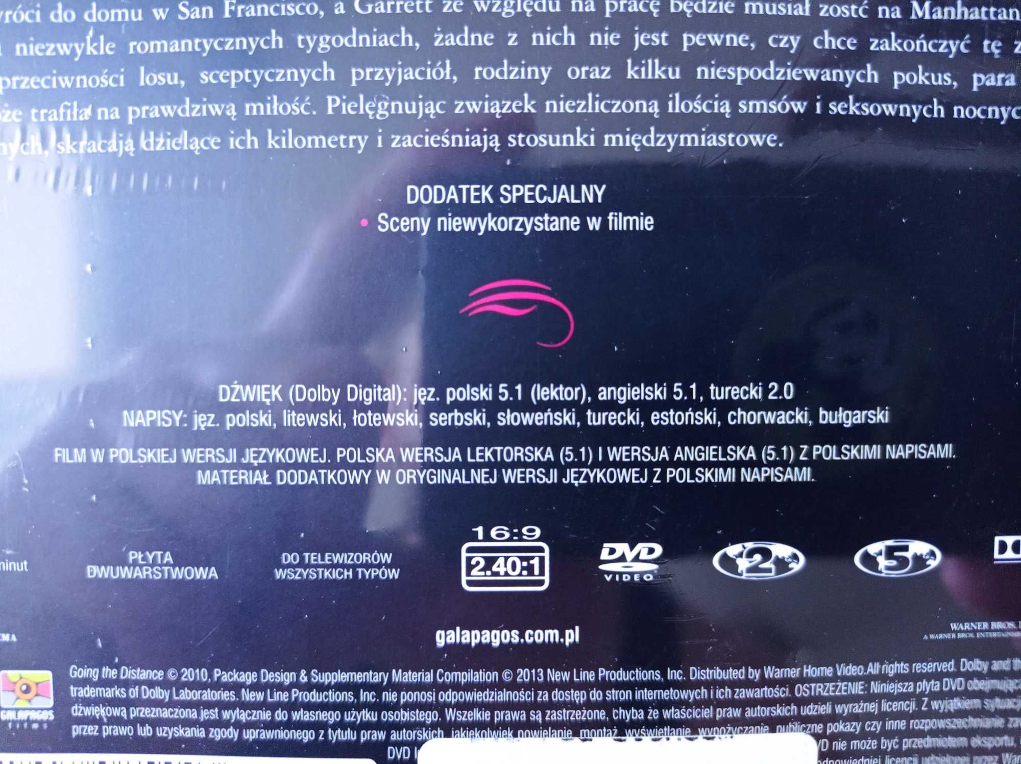 Stosunki międzymiastowe - film dvd ( nowy, folia ) z licencją do wypoż