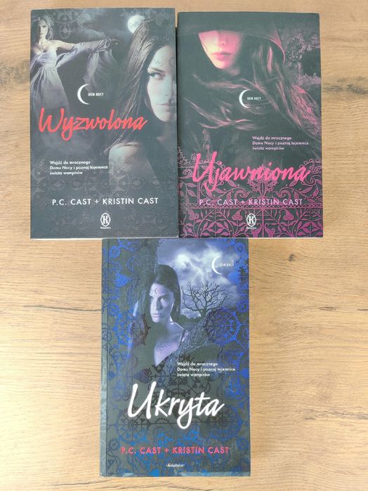 Wyzwolona / Ujawniona / Ukryta / Zestaw / Kristin Cast + P.C. Cast