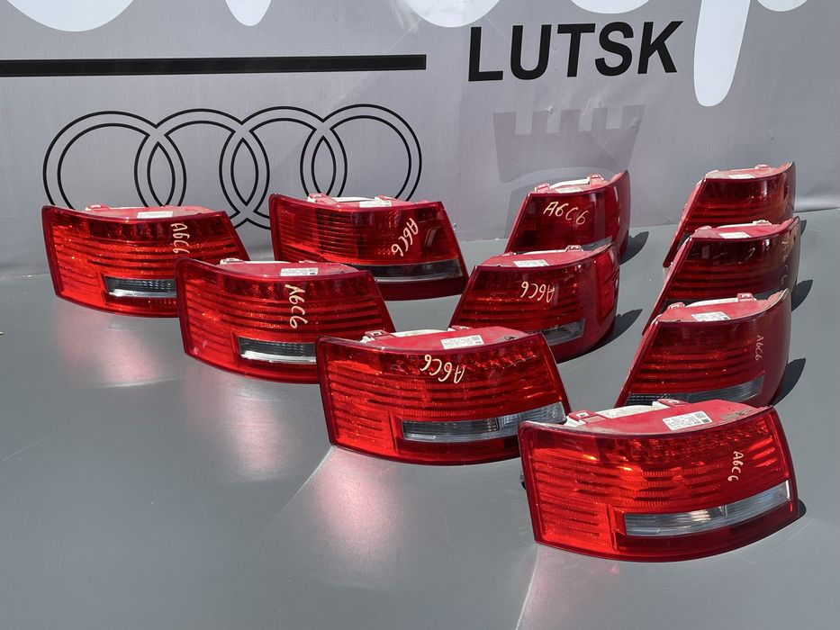 Стопи Audi A6 C6 Седан Задні Фанарі Фари Ауді А6 С6 Позборка Шрот