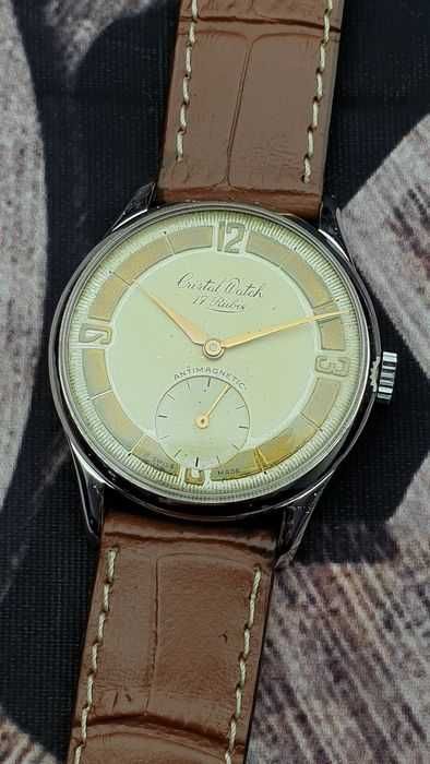 Relógio Cristal watch ano 60-69