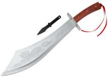 Maczeta Dragon 52 cm + Rzutka 618 Survival Outdoor Bushcraft Camping