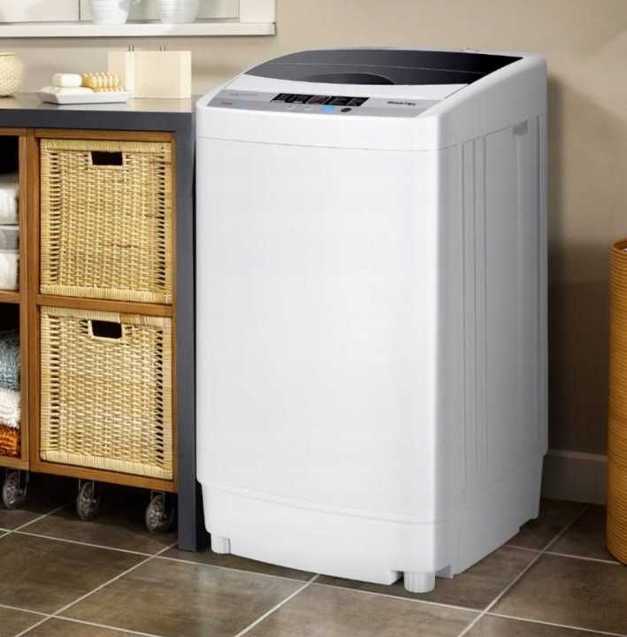 NOWA Pralka Wirnikowa 310/250W 5.5kg z Wirówką Costway Biała NOWA