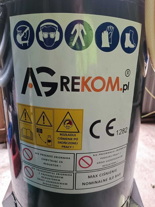 Agregat tynkarski 60 l , wielofunkcyjny zbiornik ciśnieniowy GEOMODUS