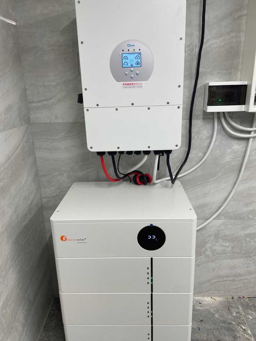 Система для резервного живлення Easun Deye на 1кВт 5кВт 8кВт