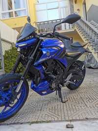 YAMAHA MT03 2021 Escape Full Akrapovic (Acidentada) 100% OPERACIONAL