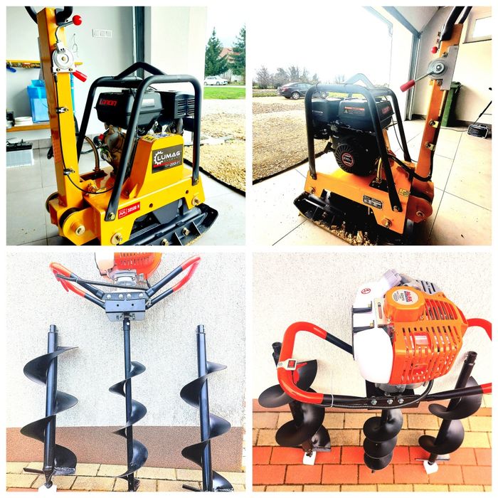 Wypożyczalnia,wynajem sprzętu budowlanego,zagęszczarka, ubijarka 200kg