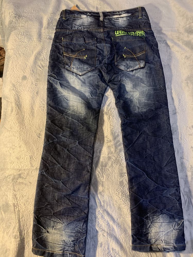 Spodnie ,jeansy chlopięce marki URBAN  r:164