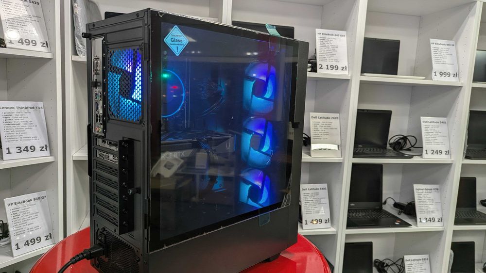 Nowy Komputer Gamingowy i5 16GB 1TB RTX 5060 Ti Win11 Faktura