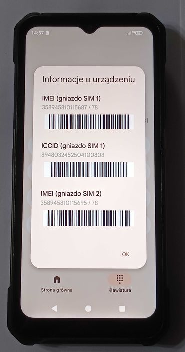 Hammer Construction 2 Thermal 5G 8GB/256GB sprawny zestaw bdb