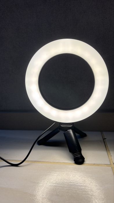 LED лампа, кільцева лампа, для павербанка