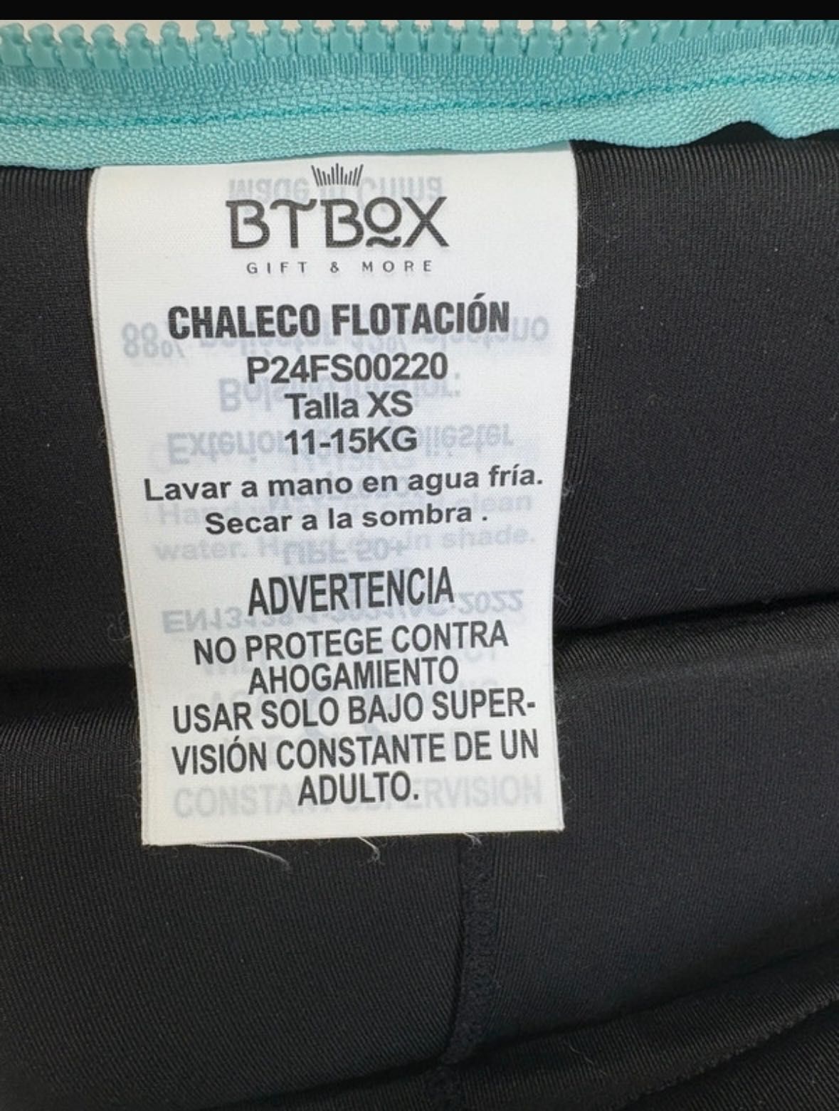 Colete flutuador BTBOX