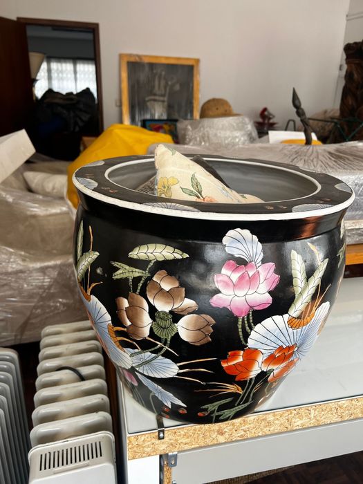 Vaso com estilo oriental