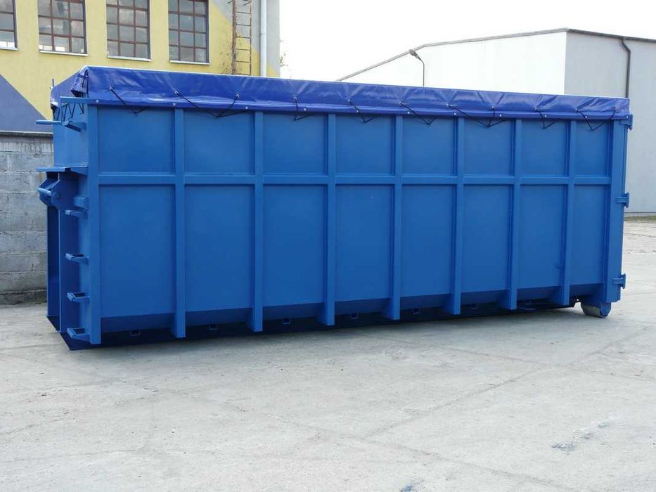Kontener KP36 6,5m pojemnik na GRUZ ZŁOM, pojemnik, PLANDEKA