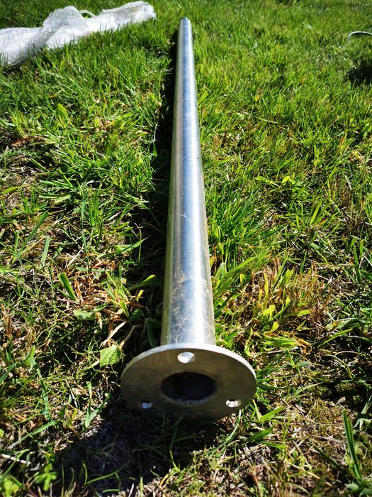 Słupki nierdzewne do balustrady - 2 szt