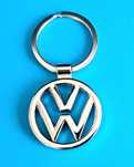 NOWY Breloczek VW VOLKSWAGEN srebrny brelok do kluczy kluczyka