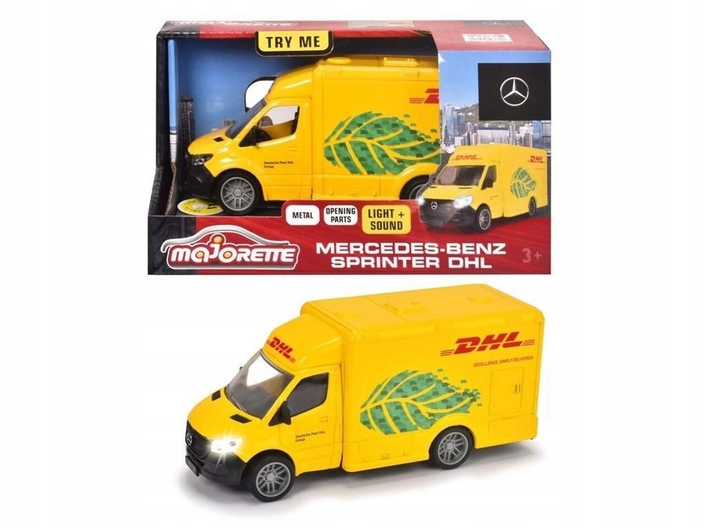 Majorette Mercedes-benz Dhl 12,5cm, Majorette