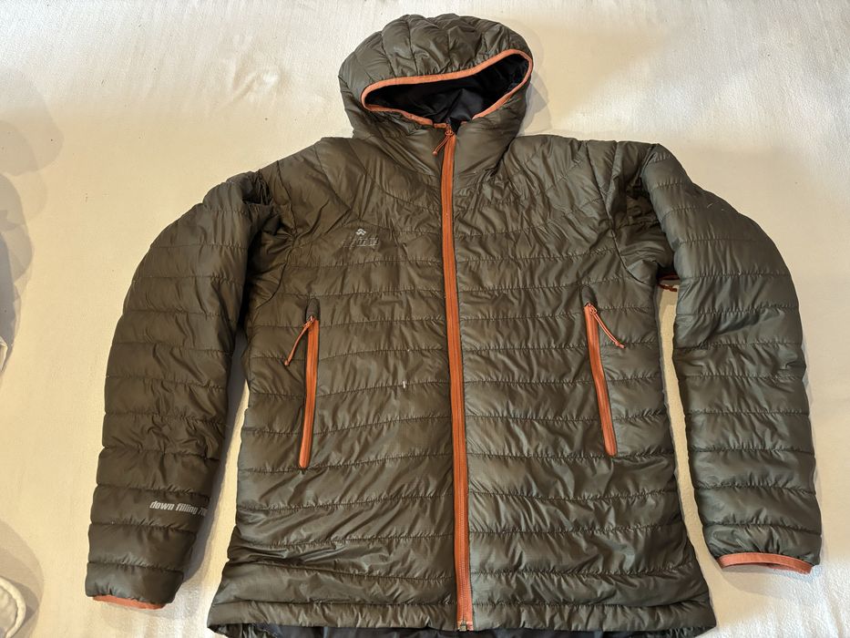 Kurtka puchowa Alpinus White River damska M kolor orzech