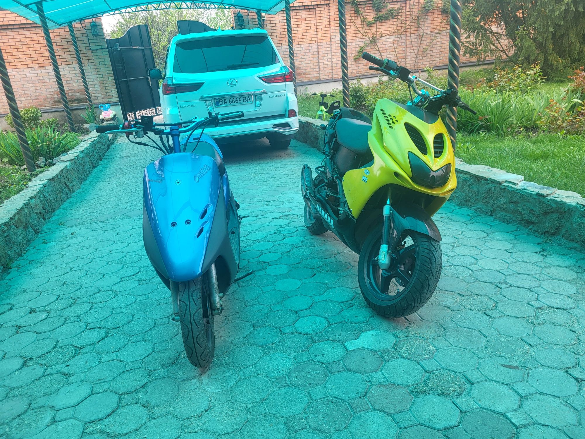 Yamaha Aerox 70cc(ne dio jog neos bws slider)