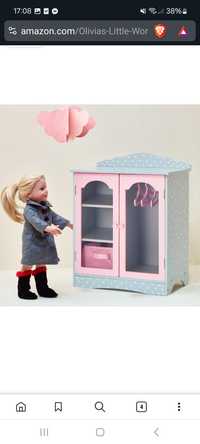 Domek dla lalek szafka Mały świat Olivia's little World niekompletny