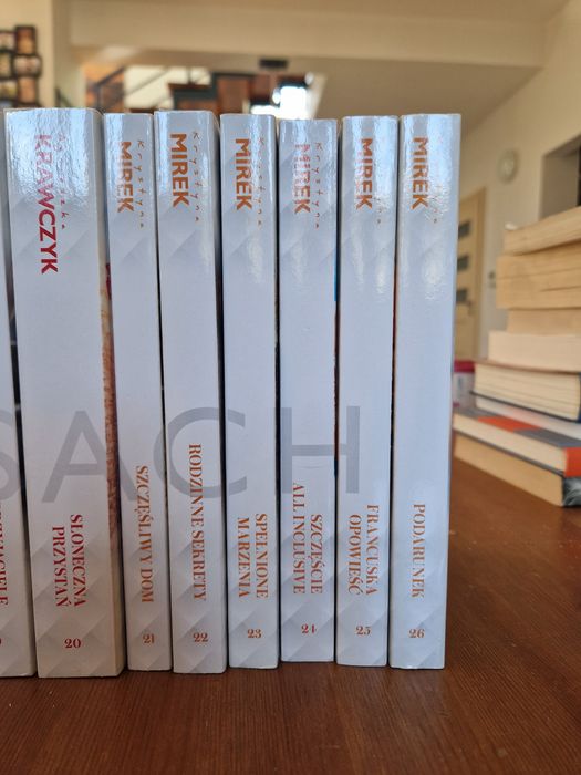 Komplet 26 książek Bestsellery na obcasach Witkiewicz, Mirek, Krawczyk