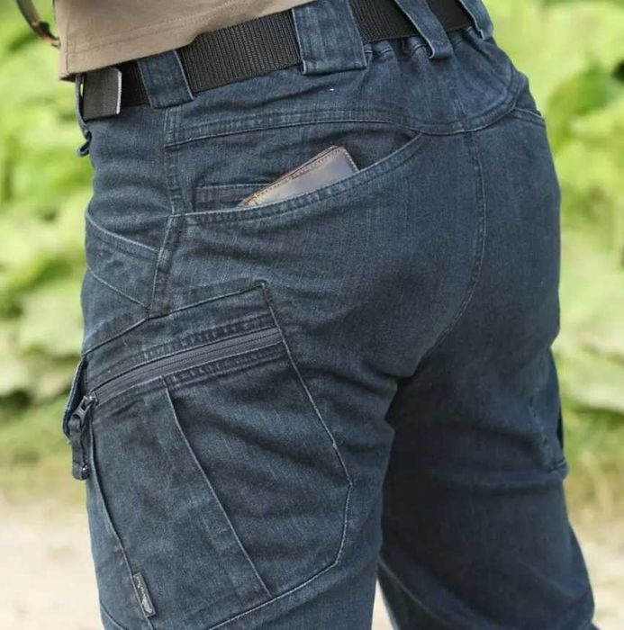 ‼️БРУТАЛЬНІ ДЖИНСИ UTP HELIKON-TEX DENIM Stretch urban utility style