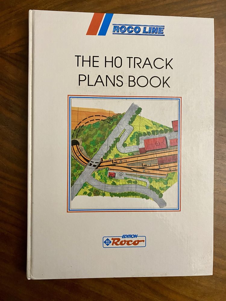 THE HO TRACK PLANS BOOK Roco Edition Raro Impecável