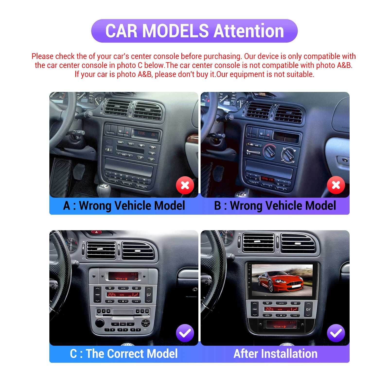 Radio Android 13 Peugeot 406 99/2004r gps wifi