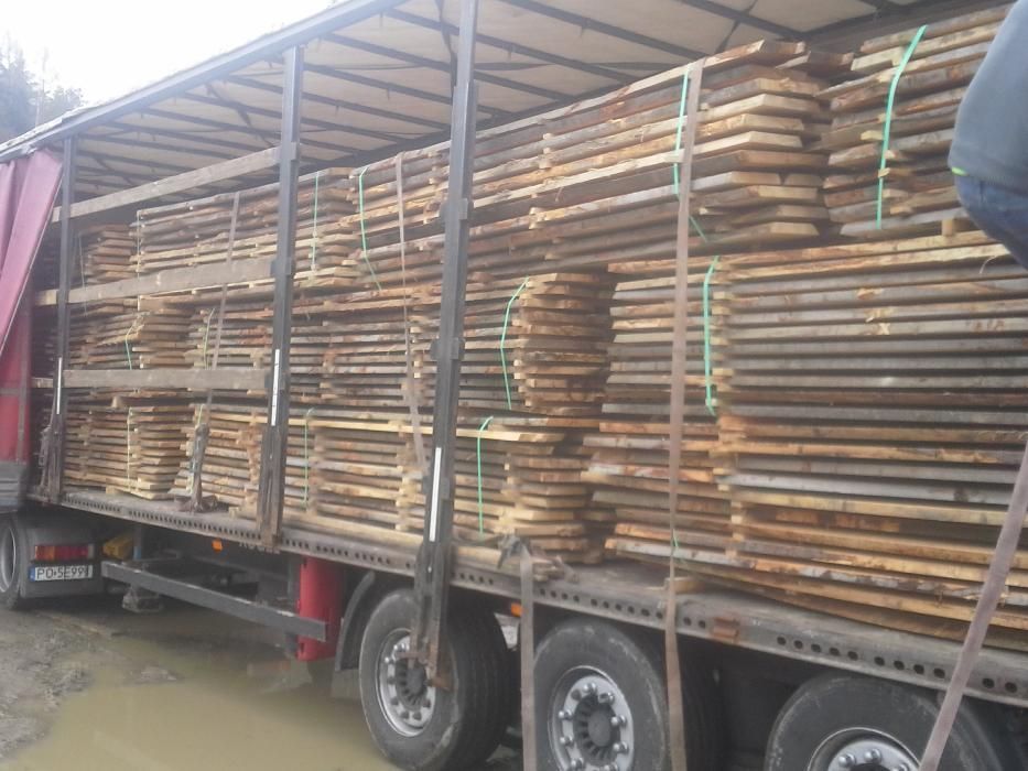 Deska Bukowa Tarcica Buk Sezonowana