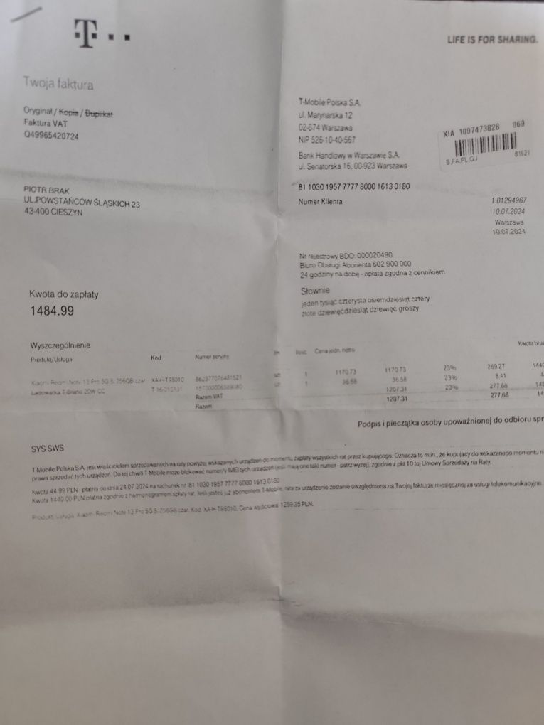 Xiaomi Redmi Note 13 pro 5g