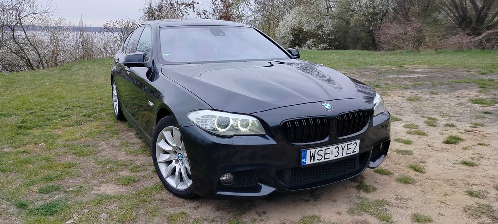 BMW 5 F 10 3.0D M pakiet Imperial blue