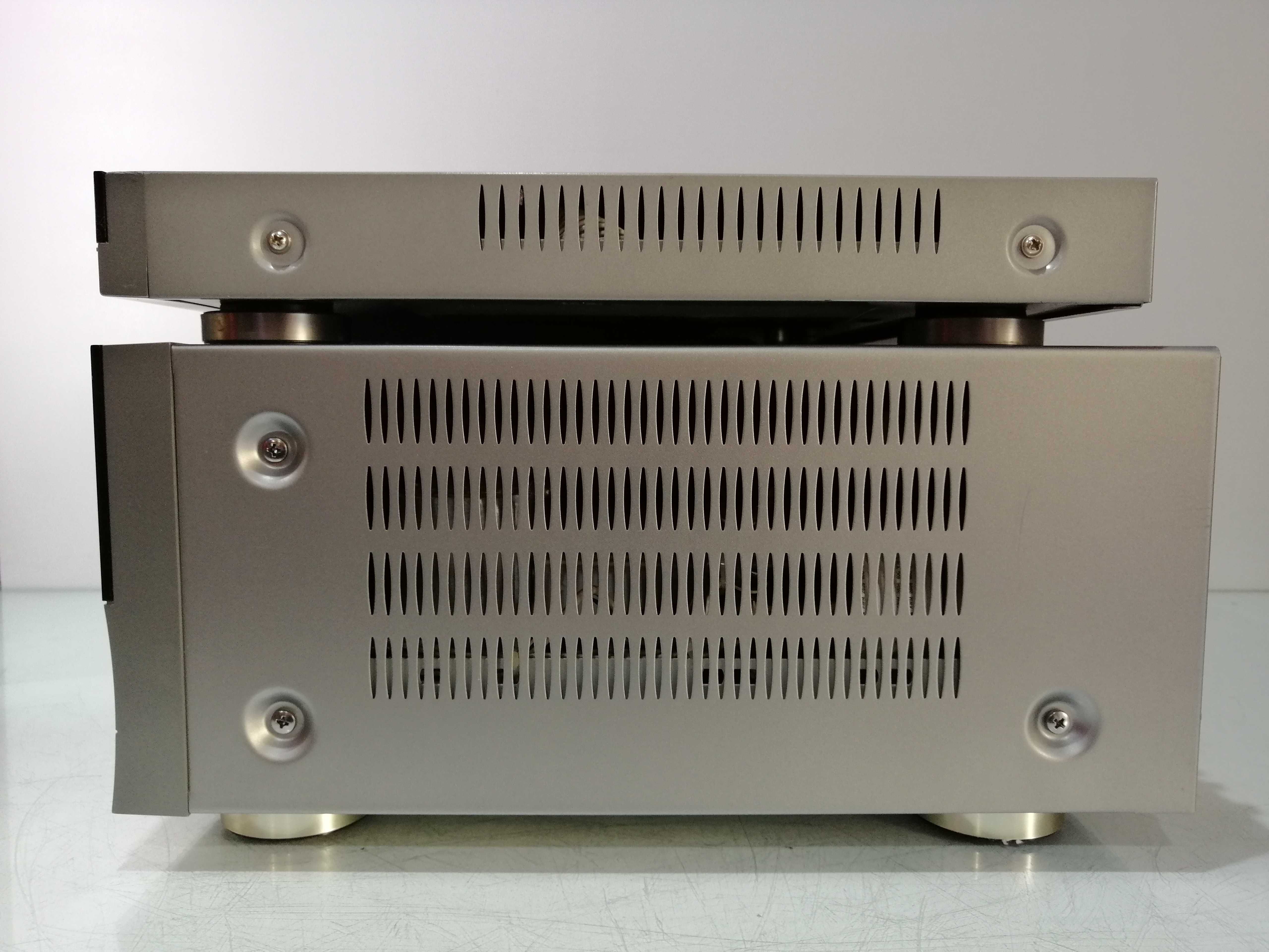 Amplituner Harman Kardon AVR 137 + Odtwarzacz DVD 22 + PILOTY