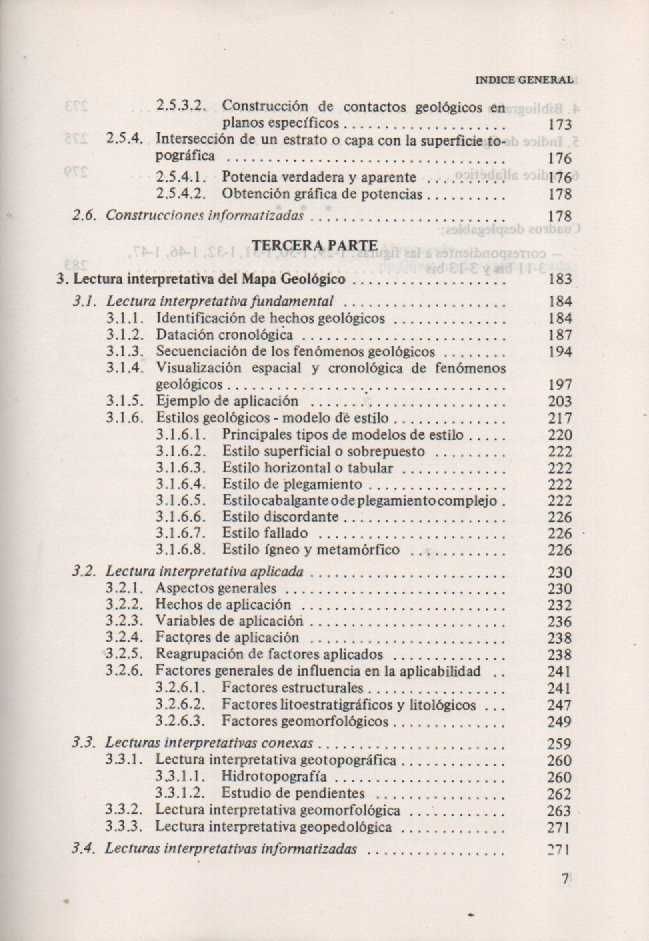 Mapas Geológicos, Explicación e Interpretación