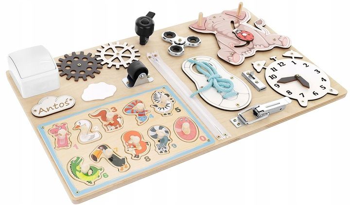 Tablica Xl Manipulacyjna Sensoryczna Montessori