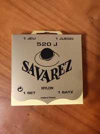 Струны классическая гитара Savarez 520 J 1 set carte jaune very high