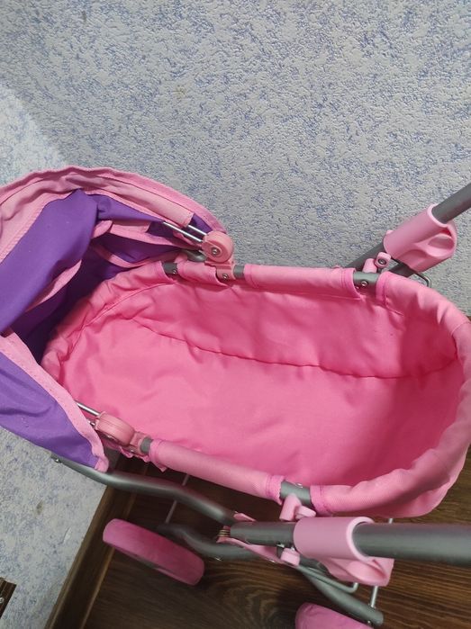 Дитяча іграшкова коляска