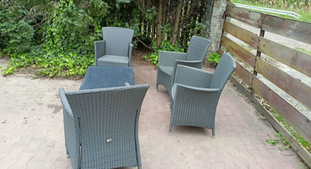 Komplet mebli zestaw tarasowy ogrodowy niemiecka marka SUNFUN