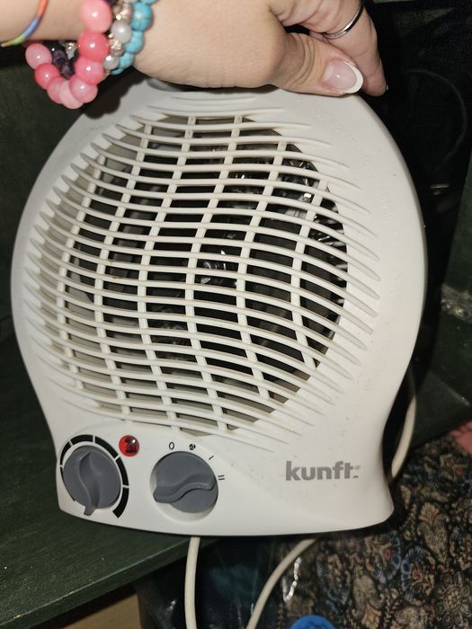 Aquecedor branco kunft