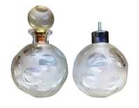 Komplet flakonów do perfum w stylu Art-Deco ! karafka + atomizer