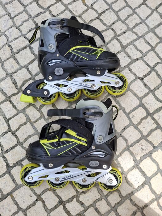 Patins de criança 33 ao 36 ajustável