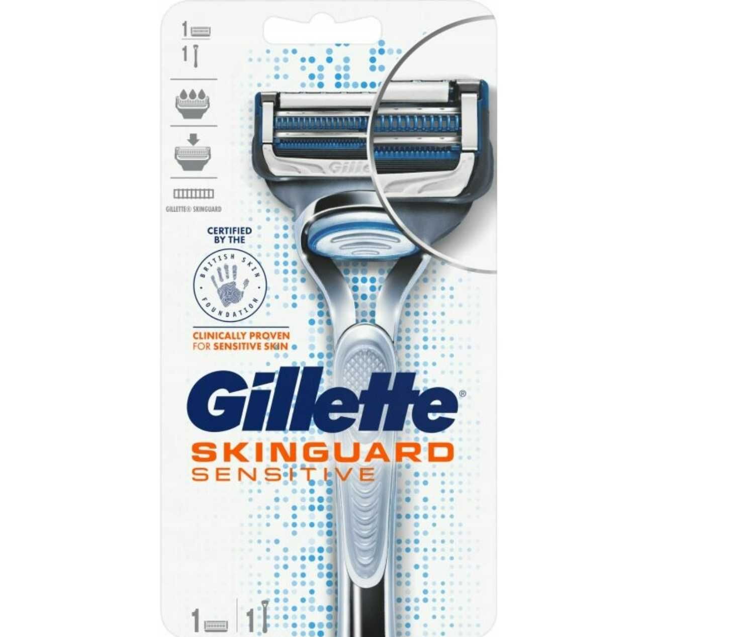 Maszynka na wkłady do golenia Gillette 1 szt. Skinguard Sensitive