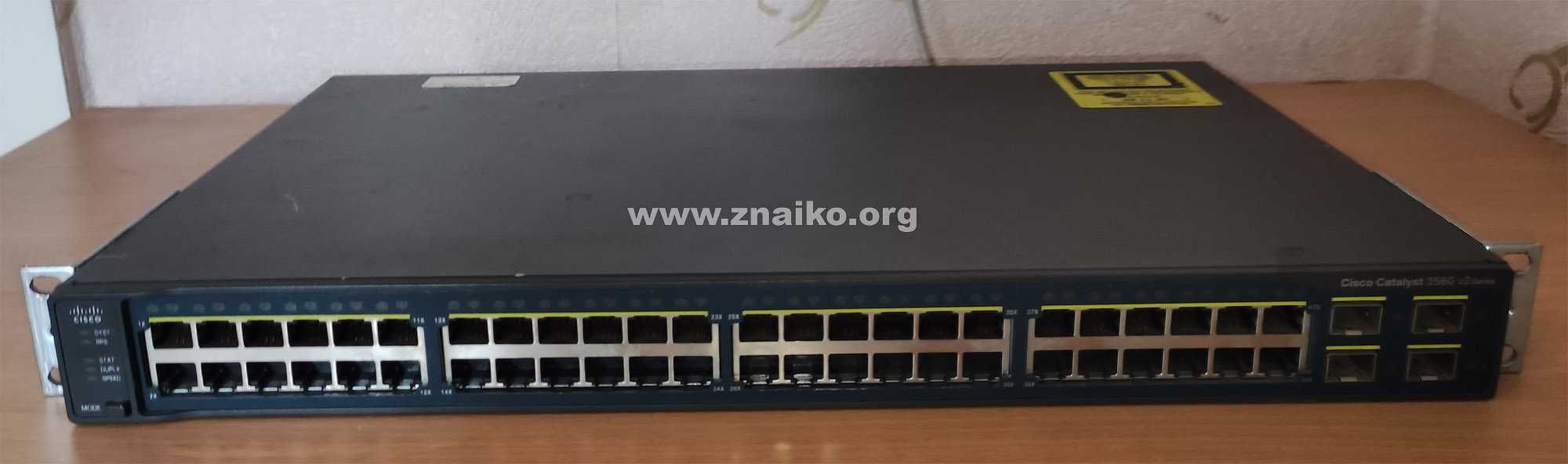Комутатор Cisco Catalyst WS-C3560V2-48TS-S