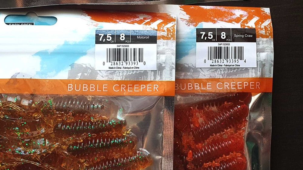 Guma raczek Berkley URBN Bubble Creeper 7,5cm - 4 opakowania / 32 szt.