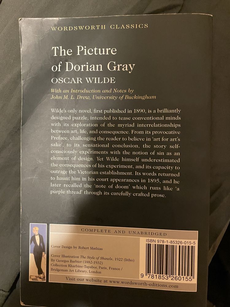 The Picture of Dorian Grey - Oscar Wilde - po angielsku
